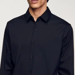 Chemise Ajustée En Coton Stretch