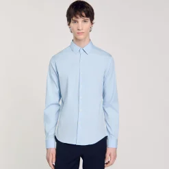 Chemise Ajustée En Coton Stretch