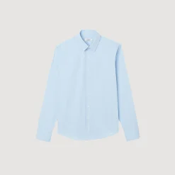 Chemise Ajustée En Coton Stretch