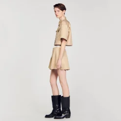 Chemise Courte Officier