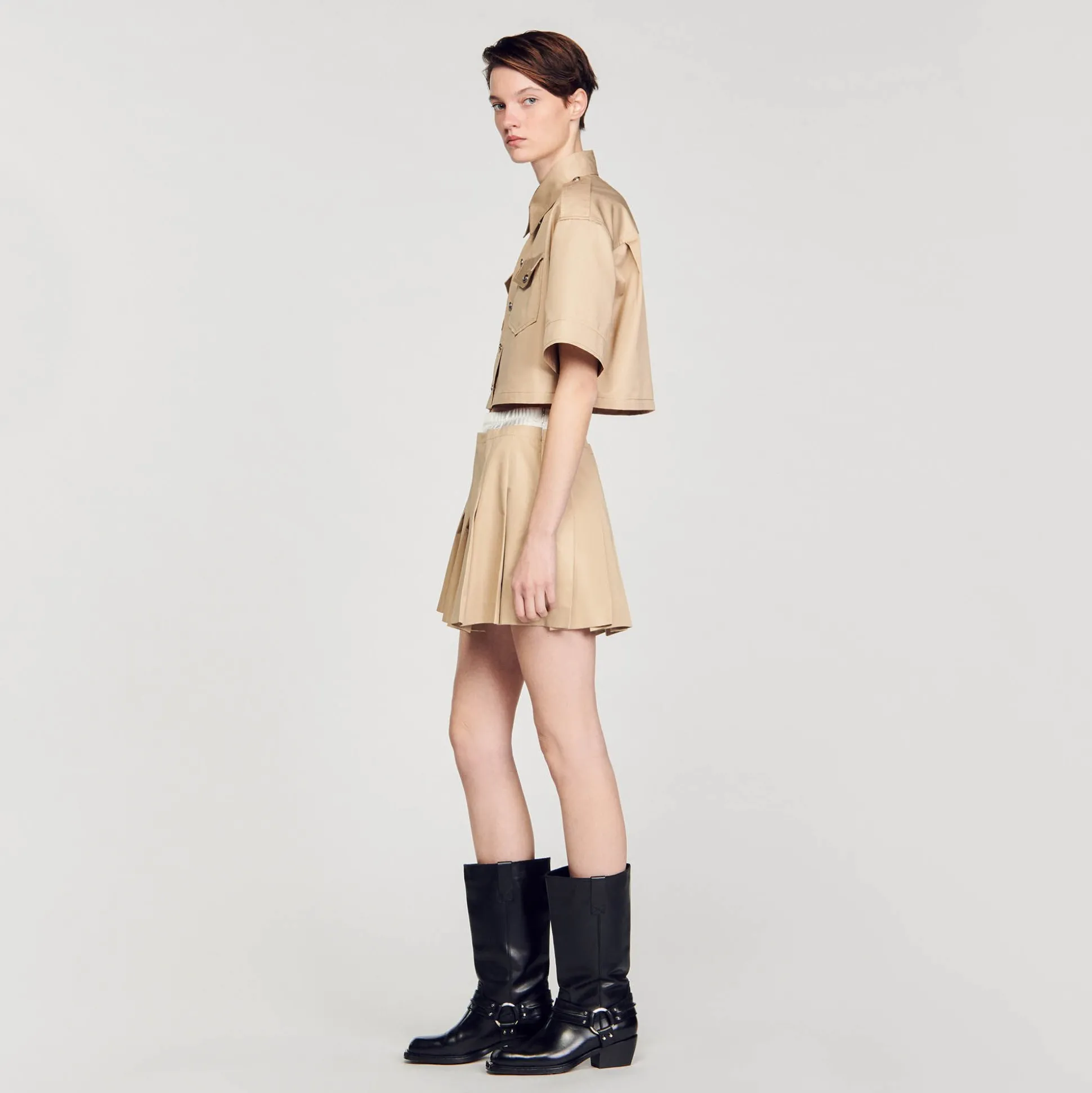 Chemise Courte Officier