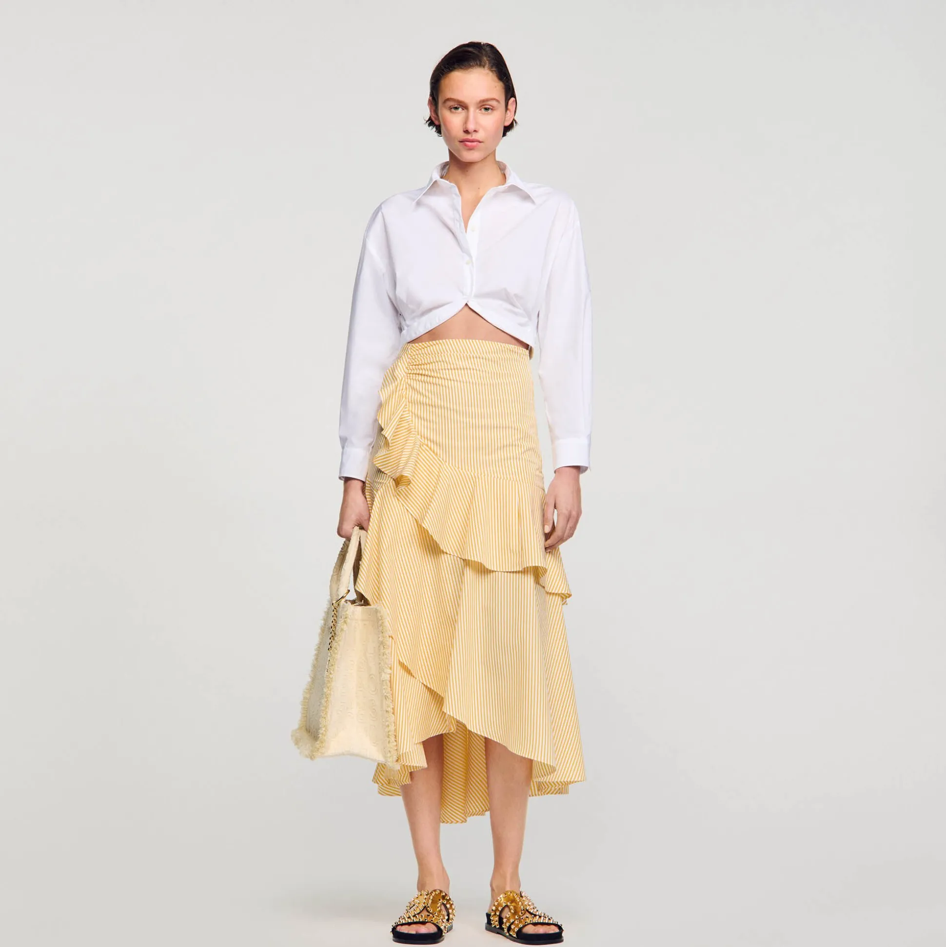 Chemise Courte Torsadée