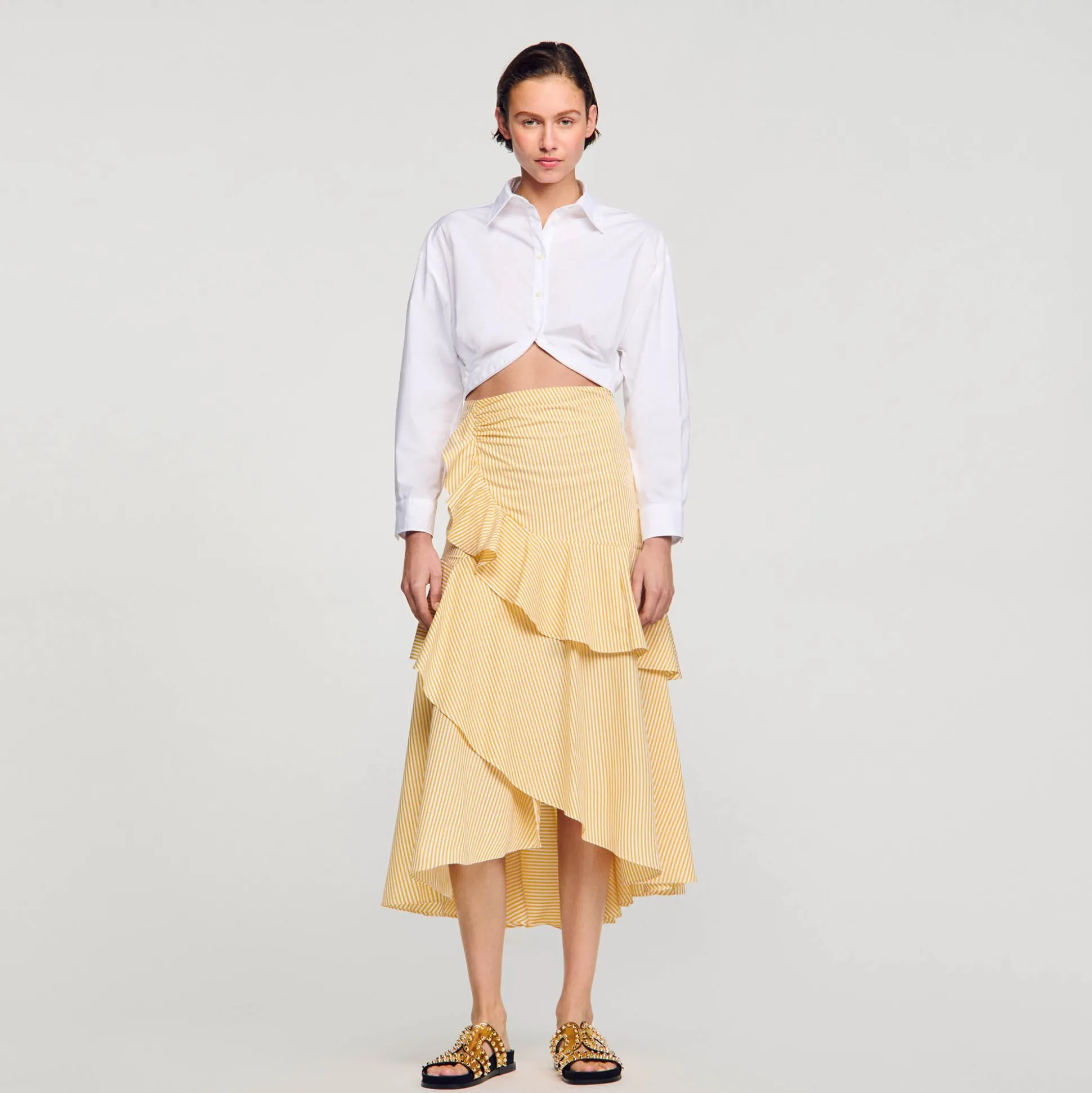 Chemise Courte Torsadée