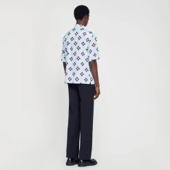 Chemise Cross Flower Manches Courtes