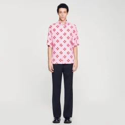 Chemise Cross Flower Manches Courtes