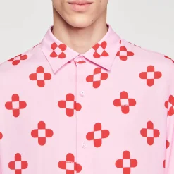 Chemise Cross Flower Manches Courtes