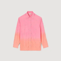 Chemise Dip Dye Strassée