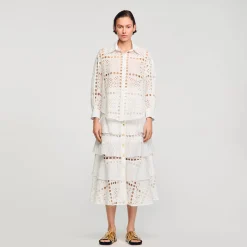 Chemise En Broderie Anglaise
