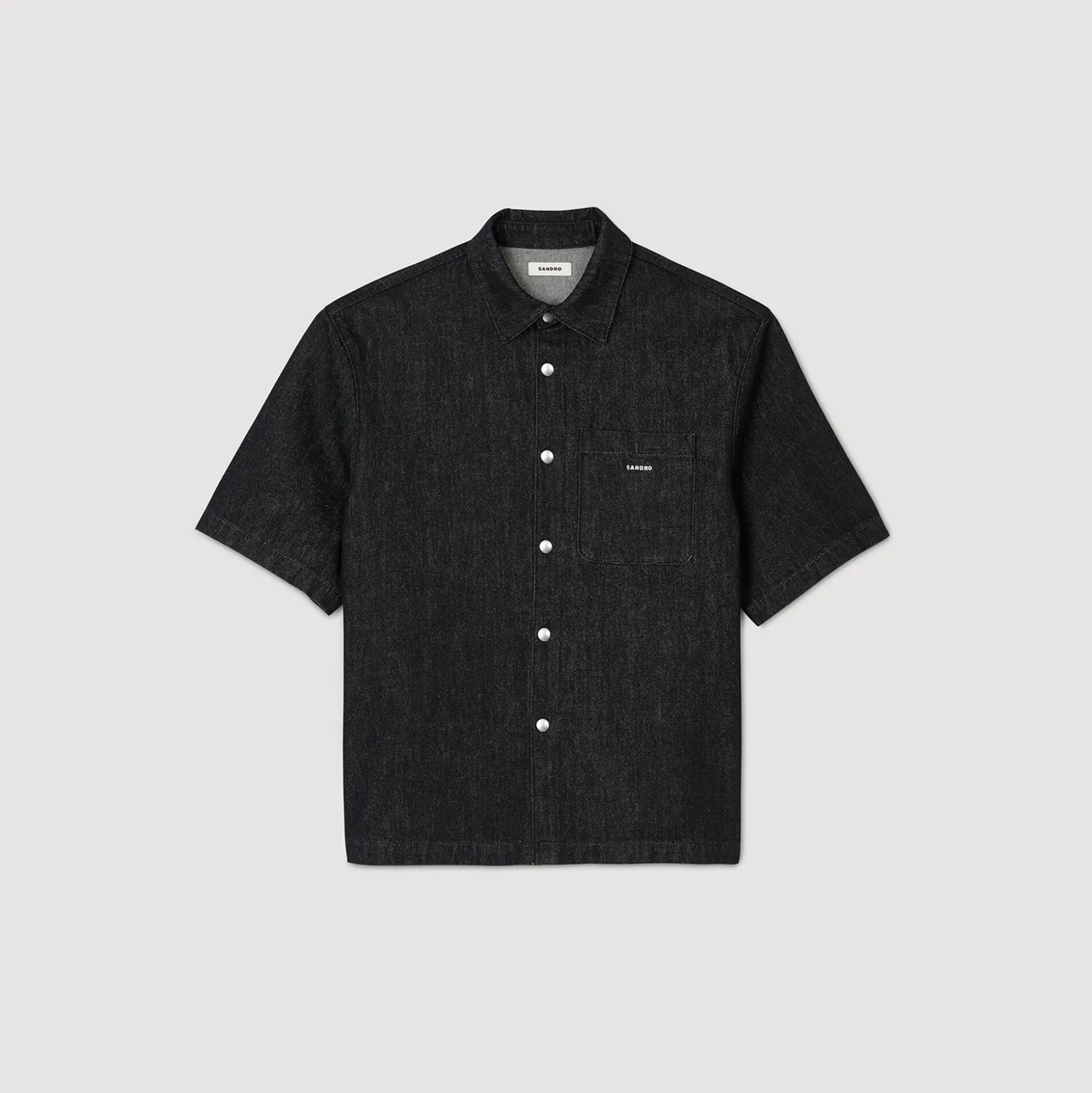 Chemise En Denim Brut