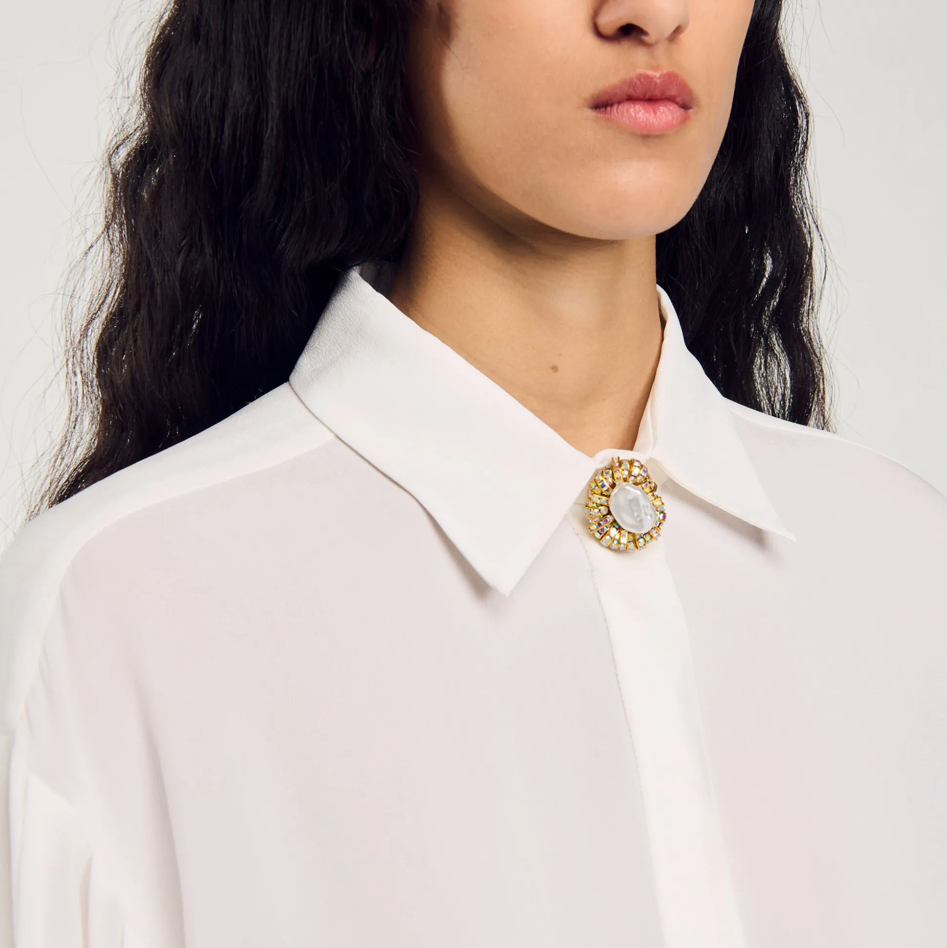 Chemise Fluide En Soie