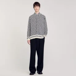 Chemise Fluide Imprimé Square Cross