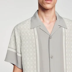 Chemise Imprimée à Manches Courtes