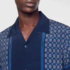 Chemise Imprimée à Manches Courtes