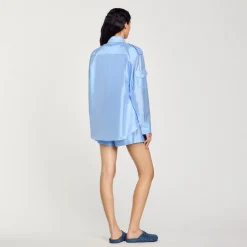 Chemise Large Satinée