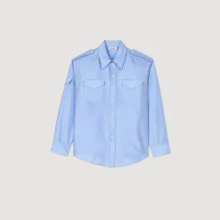 Chemise Large Satinée