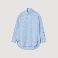 Chemise Oversize à Strass
