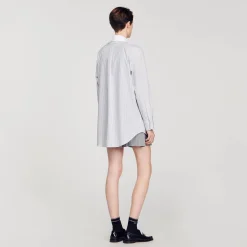 Chemise Oversized à Rayures