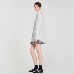Chemise Oversized à Rayures