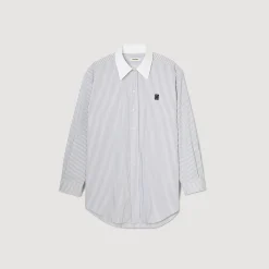 Chemise Oversized à Rayures
