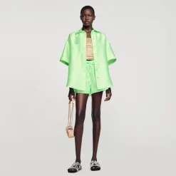 Chemise Oversized Satinée