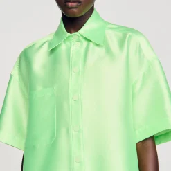 Chemise Oversized Satinée
