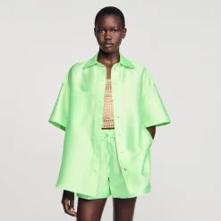 Chemise Oversized Satinée