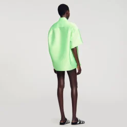Chemise Oversized Satinée