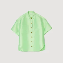 Chemise Oversized Satinée