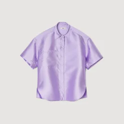 Chemise Oversized Satinée