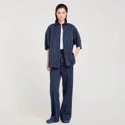 Chemise Strassée à Cravate