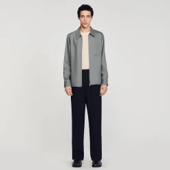Chemise Zippée