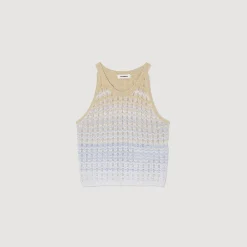 Débardeur Court En Maille