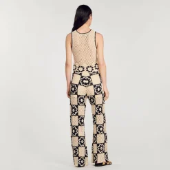 Débardeur En Maille Crochet
