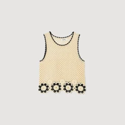 Débardeur En Maille Crochet