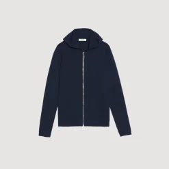 Gilet Zippé Avec Capuche