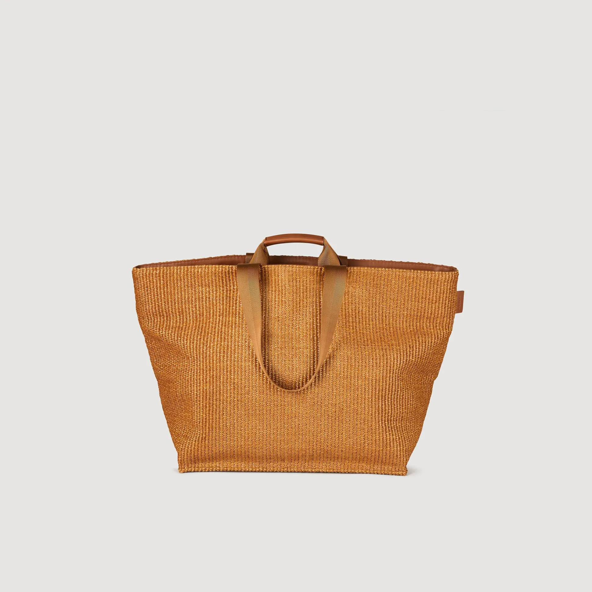 Grand Sac En Toile Tissée