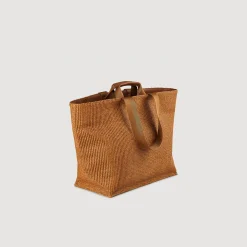 Grand Sac En Toile Tissée