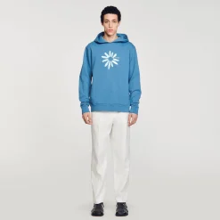 Hoodie Fleur En Coton