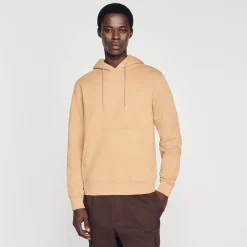 Hoodie Homme Brodé En Coton Biologique