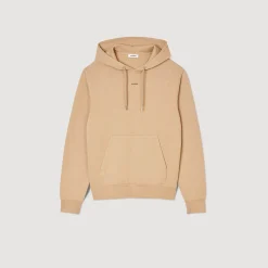 Hoodie Homme Brodé En Coton Biologique