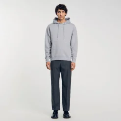 Hoodie Homme Brodé En Coton Biologique