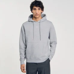 Hoodie Homme Brodé En Coton Biologique