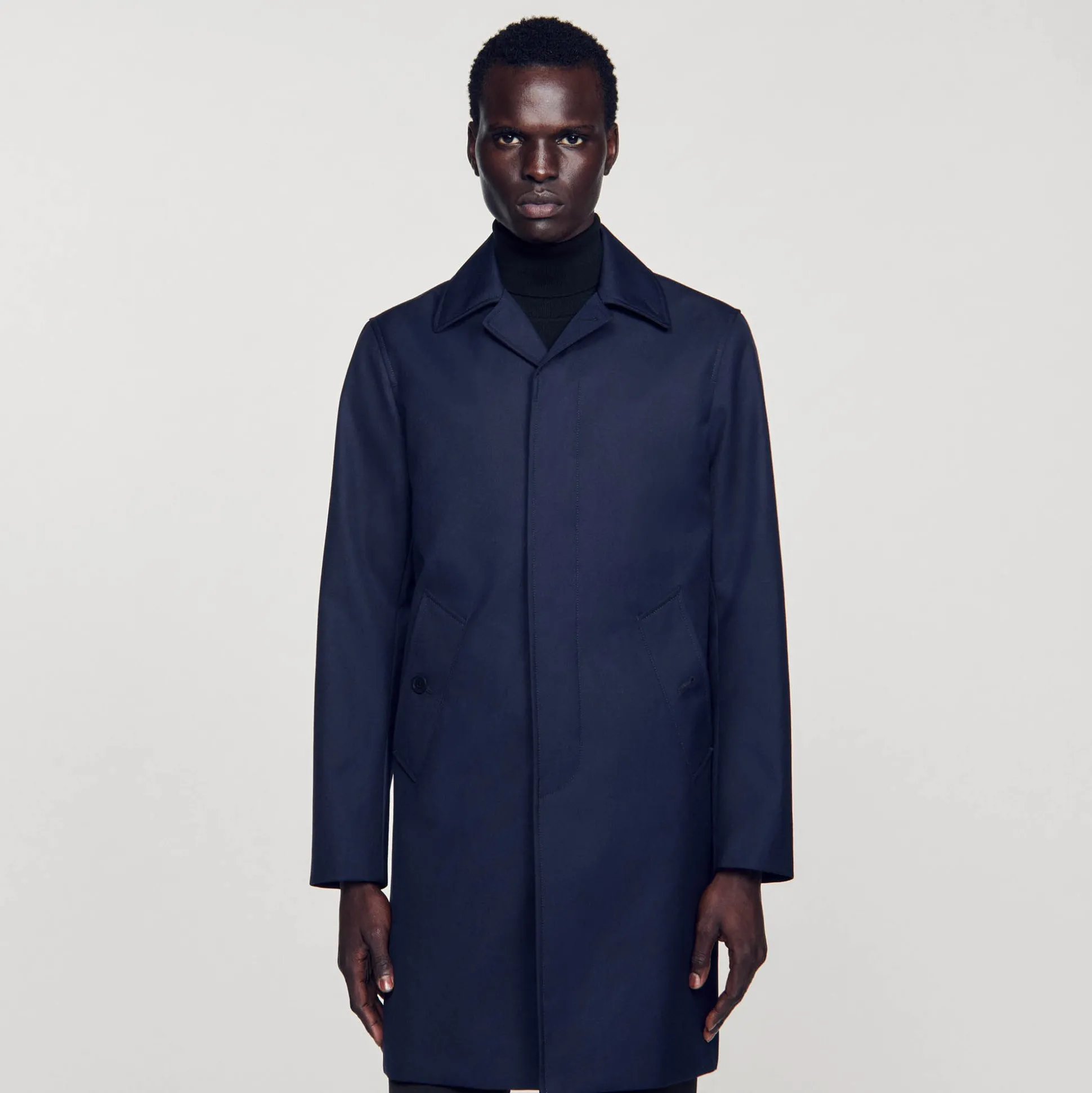Imperméable Mac En Tissu Technique
