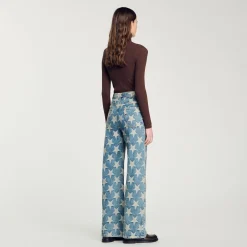 Jean à Jacquard étoiles