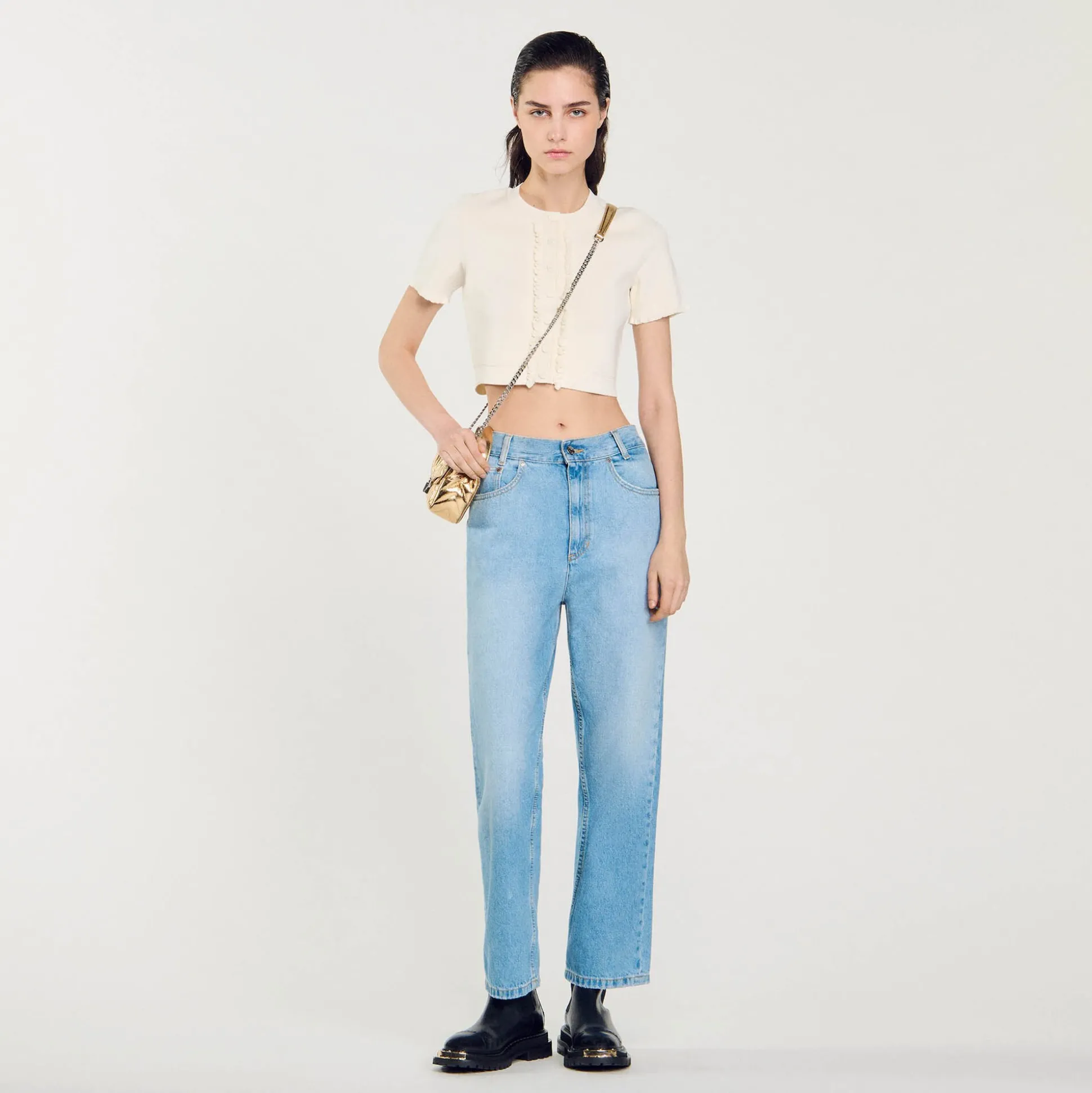 Jean Droit Taille Basse