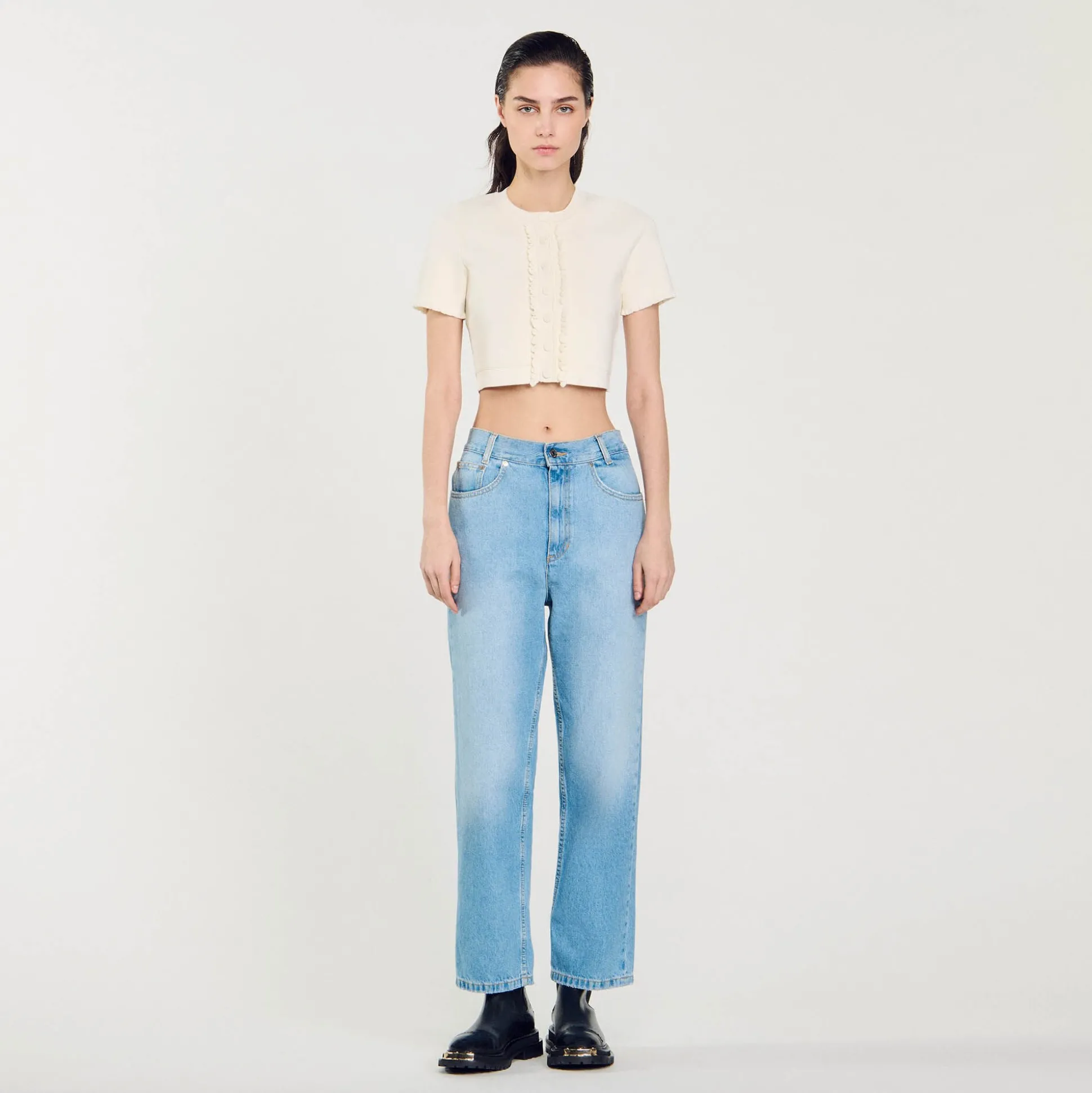 Jean Droit Taille Basse