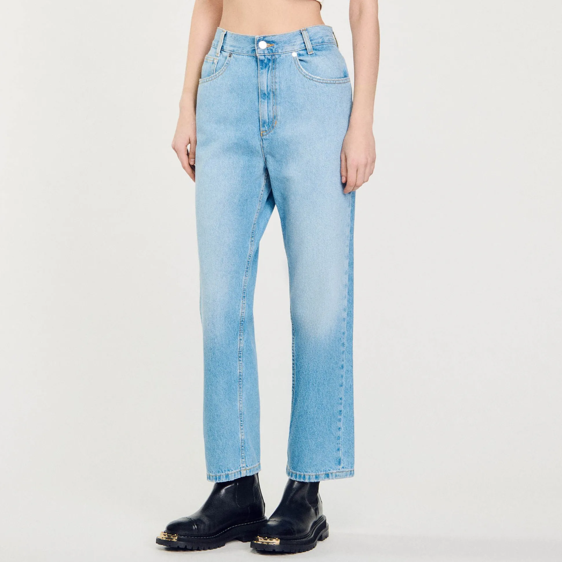 Jean Droit Taille Basse