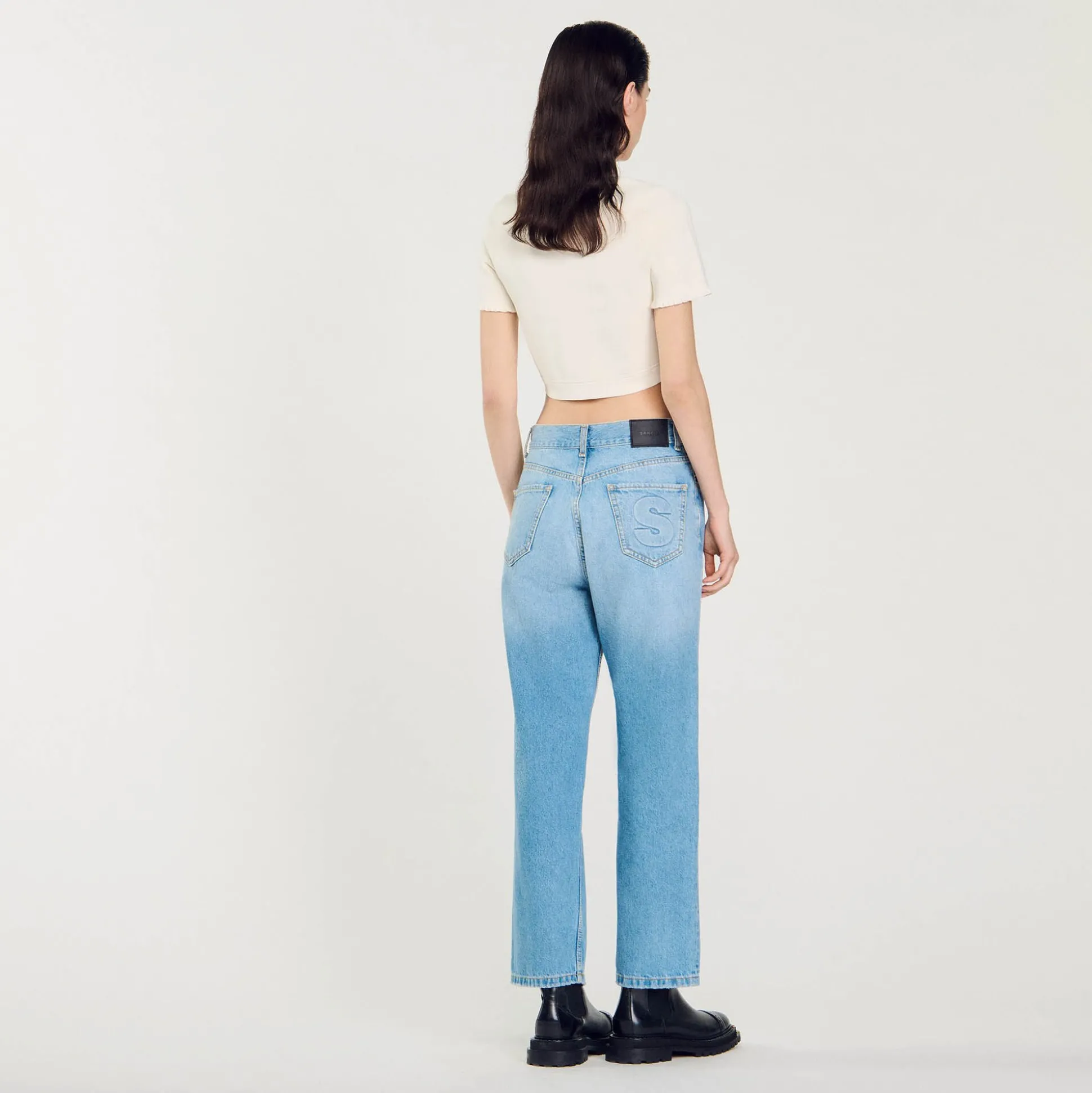 Jean Droit Taille Basse