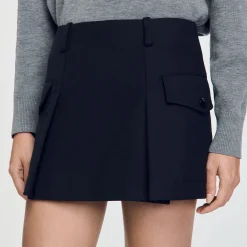 Jupe Courte à Poches
