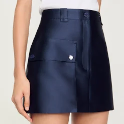 Jupe Courte Satinée